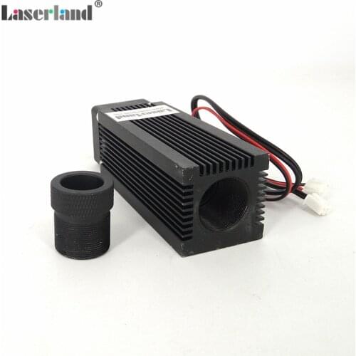 33x33x80mm Focusable Laser Module Housing Case for C-Mount Laser Diode with Heat Sink and LD Base Good Cooling