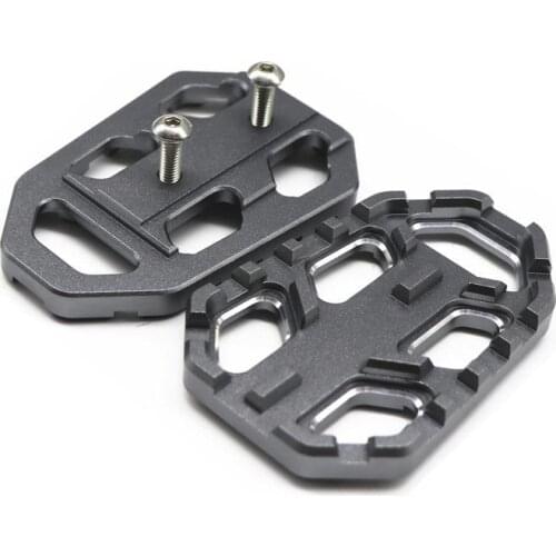 Motorcycle Billet Wide Foot Pegs Pedals Footrest For Kawasaki Versys 650/1000 X300