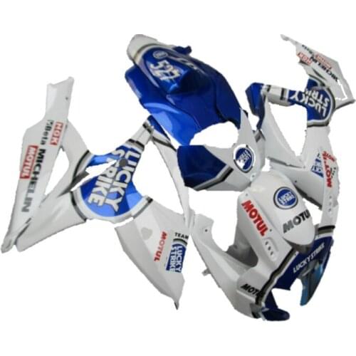 Nn-Injection mold Fairing Kit for SUZUKI GSXR 600 750 K6 06 07 GSXR600 GSXR750 2006 2007 New white blue Fairings