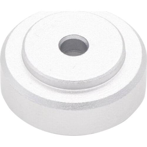 Aluminum Alloy Frame Speaker Stands Feet Pads Durable Sturdy 0.79in Diameter 0.31in Heights Feet Pad Reduce Interference