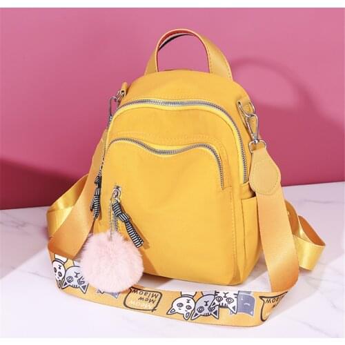 Small Women Backpack Mini Backpack Korean Fashion Bookbag High Quality Travel Oxford Back pack for Teenage Girl Mochila Feminina