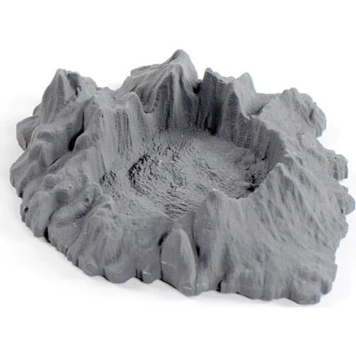 Creative Concrete Silicone Mold 3D Rockery Ashtray Cement Mould Handmade Craft Decorations