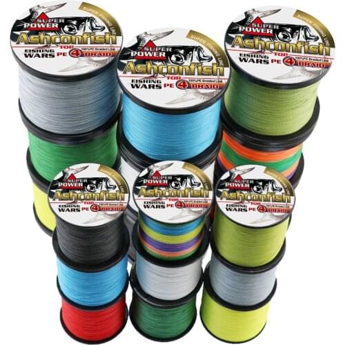 Pe super braid fishing line 300yds 0.10-0.55mm Spectra sea fishing saltwater 6-100LBS braided wires ice fishing thread 4weaves