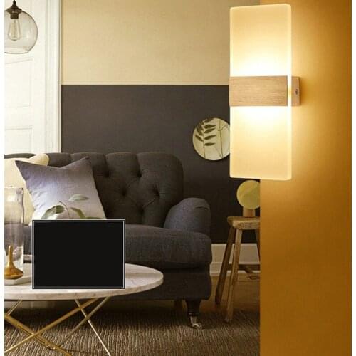 LED Wall Light-up Down Cube Indoor Outdoor Sconce Lighting Lamp Fixture Decor NW