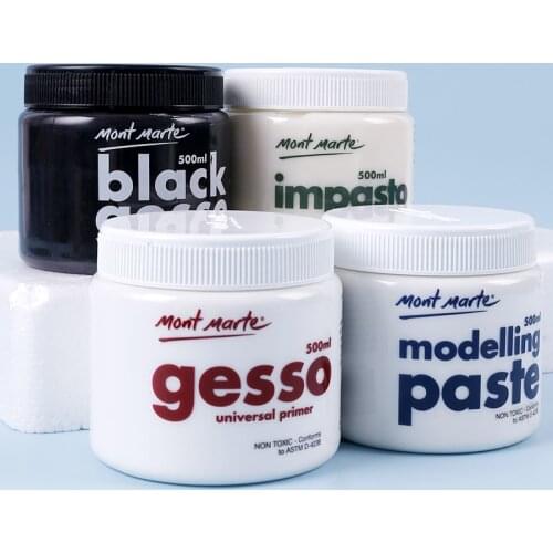 250/ 500ml Oil Painting Materials Universal Primer/ Light Moulding Paste/ Oil Painting Material Base Texture Art Supplies