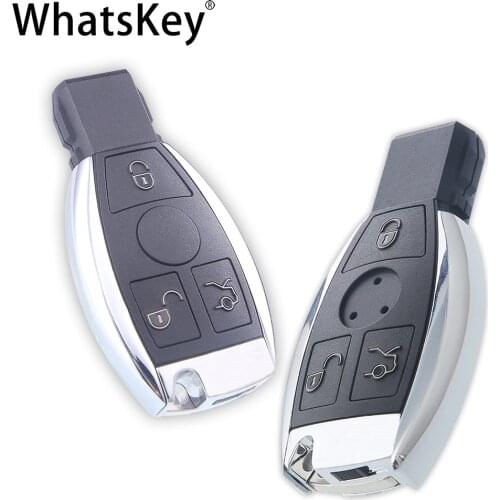 Top Quality 3 Button Case For Mercedes Benz 2010 Yeah After W166 W203 W212 W211 W221 W204 W205 BGA Key Shell Single Cell Holder