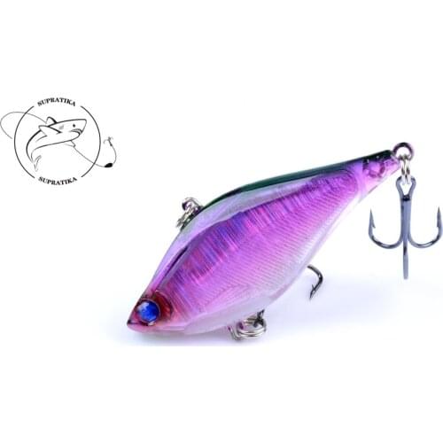 1Piece 5cm 4.9g Wobblers Crankbait Laser VIB Sea Fishing Bait Lures Isca Artificial Hard Bait For Lake River Pesca
