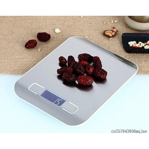 20pcs 1g/5000g Digital Kitchen Scales Electronic Weight Scale Cooking Food Measuring Tools LED Display Stainless Steel