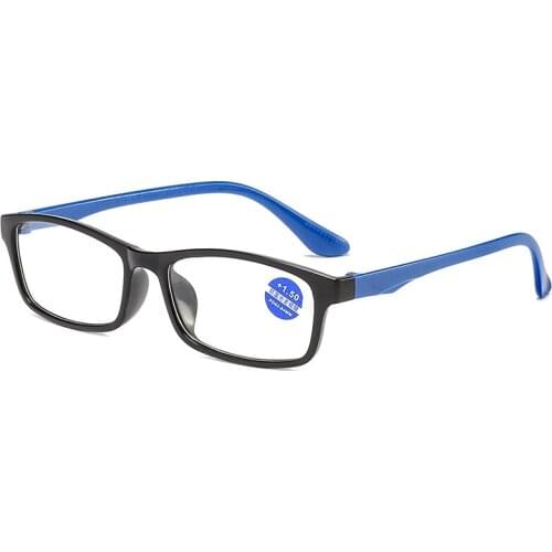 2020 Reading Glasses Men Anti Blue Rays Presbyopia Eyeglasses Antifatigue Computer Eyewear with +1.5 +2.0 +2.5 +3.0 +3.5 +4.0