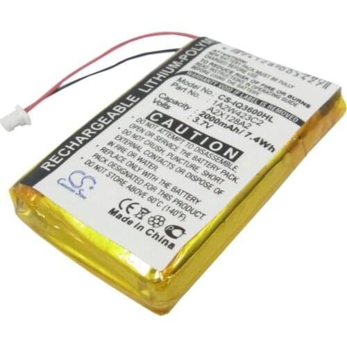 Cameron Sino 2000mah battery for GARMIN iQue 3200 iQue 3600 iQue 3600a 1A2W423C2 A2X128A2 batteries