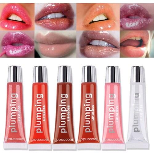 Shiny Lipgloss Plumping Lip gloss Lip Plumper Makeup Big Lip Gloss Moisturizer Plump Volume Vitamin E Mineral Oil