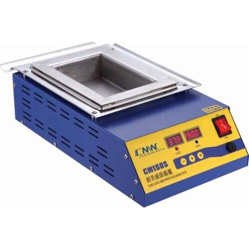 900W Digital Preheat Soldering Pot/Preheat Station Square Tin Pot 15*10cm 220V/110V