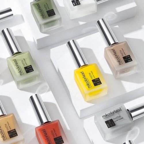Msk Color Lead 15ml Colorful Nail Polish Without UV Lamp Nail Art Manicure Semi-permanent Varnish Regular Quick Dry Nail Paint