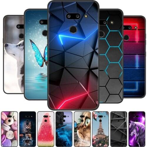For LG G8 ThinQ Case Silicon Back Cover Phone Case for LG G8X ThinQ LGG8 G 8 Cases Soft bumper coque for LG G8S ThinQ Fundas