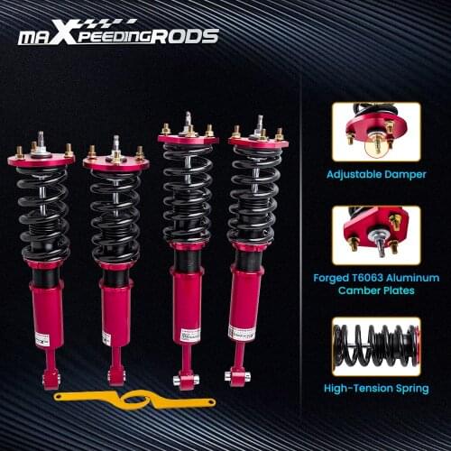 Coilovers adj. Damper Coilover Strut Shocks Suspension Kit For Lexus 06-13 IS250 IS350 RWD 2nd Gen. 2006-2012 GS350 2007 GS430