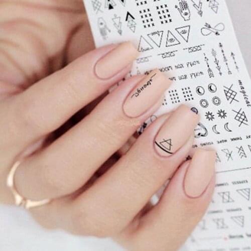 Multi-pattern Nail Art Water Transfer Stickers Manicure Tip Decal DIY Decor Tool