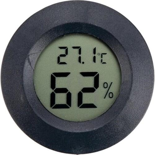New Thermometer Hygrometer Mini LCD Digital Humidity Temperature Hygrometer Temperature Measurement meter pyrometer LED Light