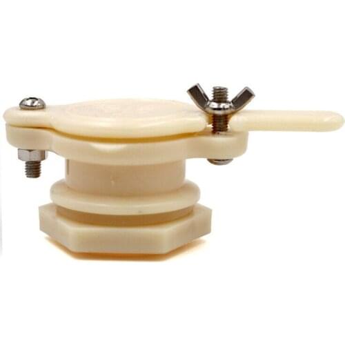 Durable Plastic Bee Honey Gate Valve Faucet Beekeeping Extractor Bottling Gate Honey Beekeeper Honey Extractor Equipment Tool