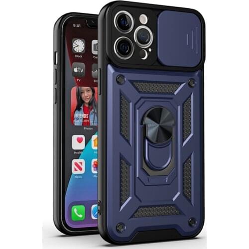 Anti Shock Armor Ring Bracket Funda Case for iPhone 12 Pro Max 11 Pro XR XS Max X 8 7 Plus SE 2020 Camera Protection Cover Coque