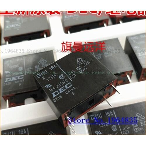 Relay DH1U 16A 12VDC 4 12V
