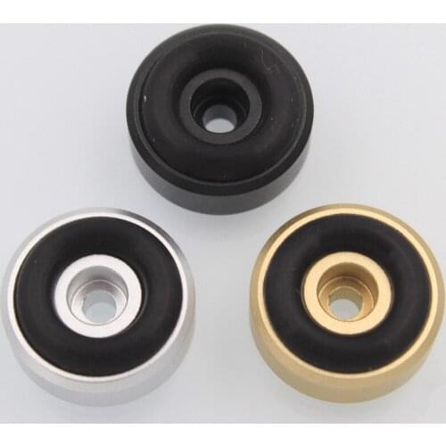 S-001 Mini Aluminium Tube Power Amplifier Decoder/ Audio/Sound box/ Computer box Stand Shock absorption foot cushion 20mm