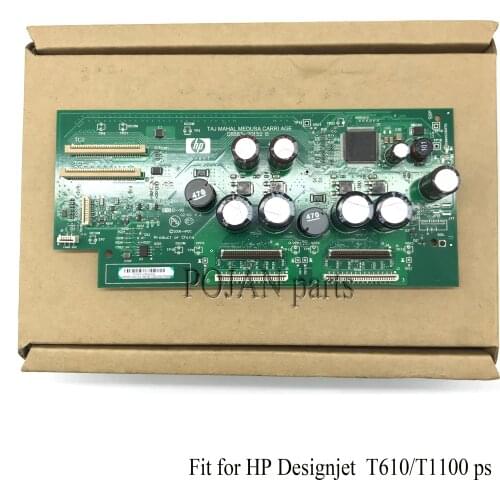 Q6683-67032 Q6687-67012 Fit for designjet T610 T1100 PS Carriage PCA board Free shipping POJAN