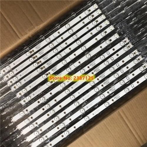 12 PCS LED backlight strip for 49PUT4900 49PFS5301 49PUF6701 EVTLBM490E0601-AK-3 R EVTLBM490E0501-AJ-3 L 01N27 01N28 LBM490E0601