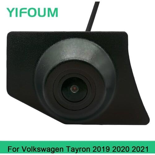 YIFOUM HD CCD Car Front View Parking Night Vision Positive Waterproof Logo Camera For Volkswagen VW Tayron 2019 2020 2021