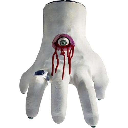 066B Gag Gift for Adults Halloween Death Claw with Bleeding Eye Kids Party Favor Toys Creative Supplies