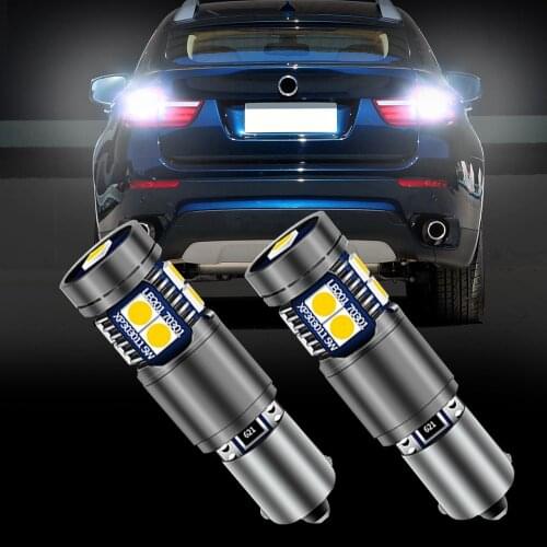 2pcs LED Reverse Light Blub Backup Lamp H21W BAY9S 64136 Canbus No Error For Land Rover Range Rover 2006-2012