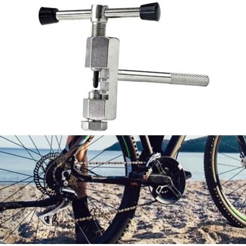 35% Discounts Hot! Chain Splitter Sturdy High Hardness Carbon Steel Portative Bike Chain Removing Tool for Cycle Garage