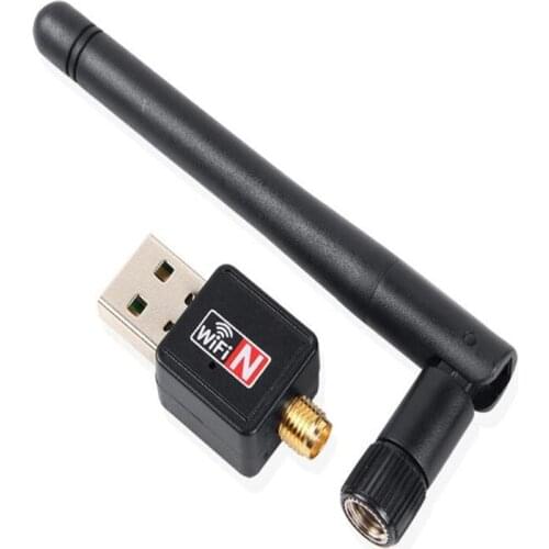 USB Wifi Adapter 2dbi 150Mbps Wi fi Adapter 2.4 ghz Antenna USB Ethernet PC Wi-Fi Adapter Lan Wifi Dongle AC Wifi Receiver
