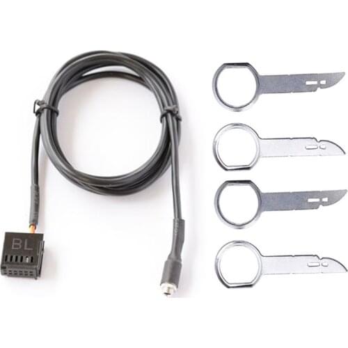 Biurlink 2 Style Car CD Changer 6000 CD AUX Wiring Audio Input Adapter for Ford 6000CD