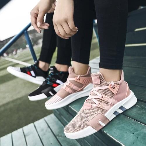 Women Sneakers Unisex Running Shoes For Men High Top Casual Flat Footwear Mujer Sport Walking Shoe Fashion Athletic Trainers New