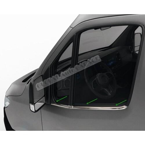 For Mercedes Sprinter W907 2018-2021 Chrome Window Moulding Window Frame Framework Auto Accessory Diffüser Spilitter Car-styling