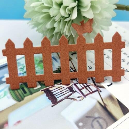 Fence Cutting Die Frame Branch Fustelle Metal Dies For Scrapbooking Album Paper Cards Decorative Crafts Embossing Folders