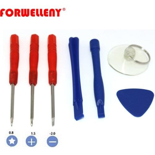 8 In 1 Opening Pry Mobile Phone Repair Tool Kit Screwdriver Set For Iphone Samsung huawei xiaomi phone