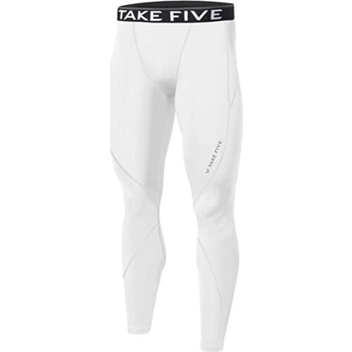 Newest TakeFive Mens Skin Tights Compression Base Layer Running Pants -502