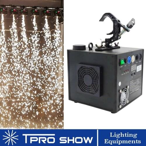 NEW Sparklers Waterfall Fireworks Pyrotechnics Remote Dmx Control Cold Fire Machine Spark For Fixed Stage Lighting Stand Truss