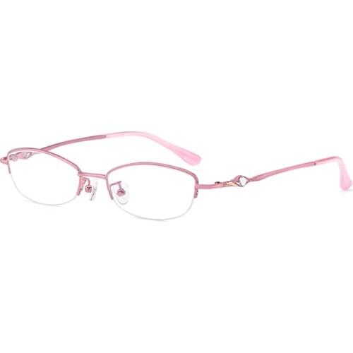 Reven Jate Reading Eyeglasses for Eyewear Vision Glasses Semi Optical Frame with 6 Optional Colors Degree Range from +1.00~+4.00