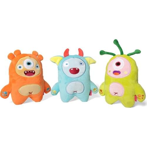 Q-MONSTER Dog Toy Plush Squeaky Chew Toy Interactive Toy for Dog