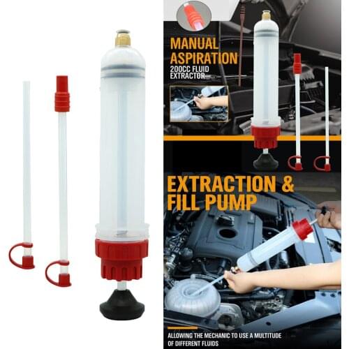 Manual Automotive Fluid Extractor Syringe/Oil Suction Pump,Extraction Pump200cc