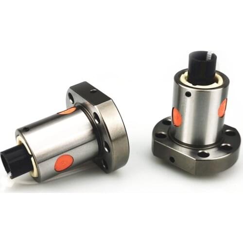 2Pc High Strength SFU1605 Ball Screw Nut 16mm Ball Screw Steel RM1605 Nut for 1605 Nut Housing