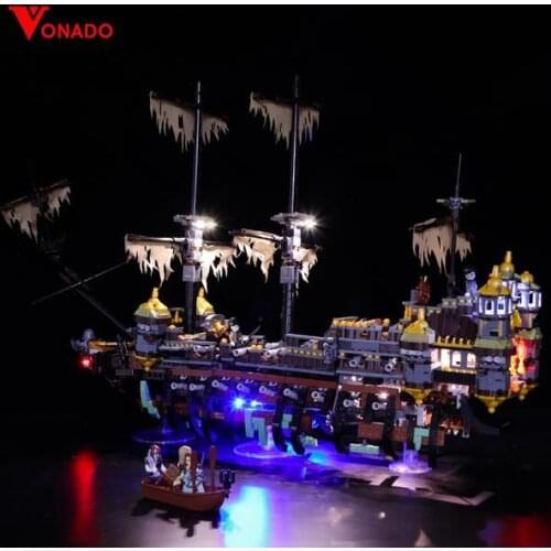 Led Light Compatible For lego 71042 Silent Mary Light Kit Building Blocks Bricks Toys For Children Kids Only Light No Blocks