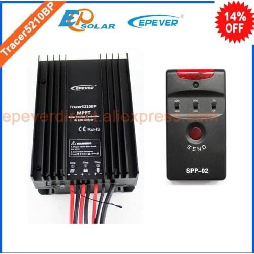 Tracer5210BP+SPP-02 mppt EPEVER solar panel charge controller 20A 20amp super pamameter programmmer for lithium battery
