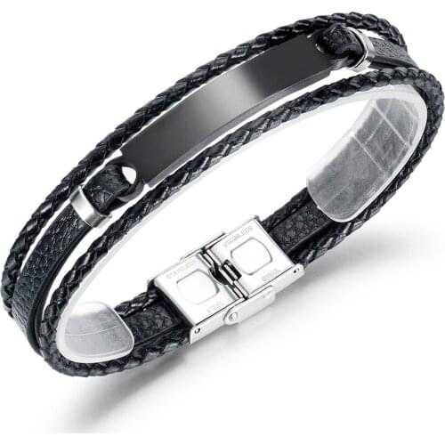 YOBEST Leather Bracelets