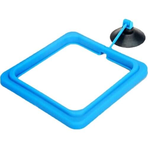 1 PC Fish Food Feeding Ring Aquarium Feeding Circle Ring Fish Tank Fish Feeder Square & Round