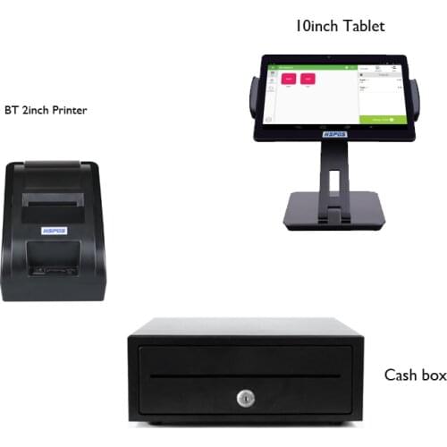 10 inch Android Touch Screen Tablet PC with Bracket POS Cash Register For Fast food Store or Small Shop HS004