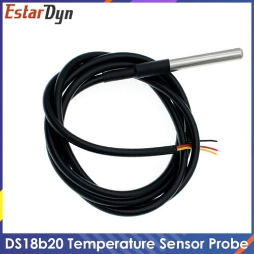 10pcs Stainless steel package Waterproof DS18b20 temperature probe temperature sensor 18B20
