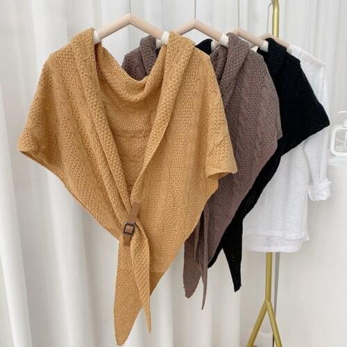 2021 women Cashmere scarf hijab wrap solid shawls foulard femme headband Pashmina hijabs Soft Bandana Poncho Capes Scarves